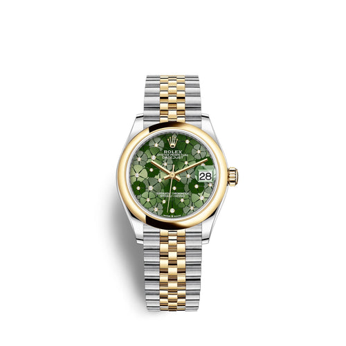 Datejust 31mm, Oystersteel and 18k Yellow Gold and Diamonds, Ref# 278243-0032