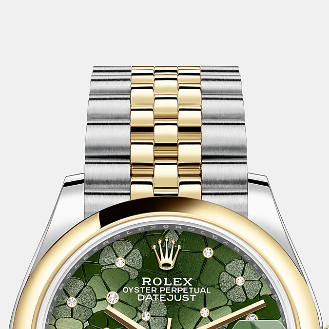Datejust 31mm, Oystersteel and 18k Yellow Gold and Diamonds, Ref# 278243-0032