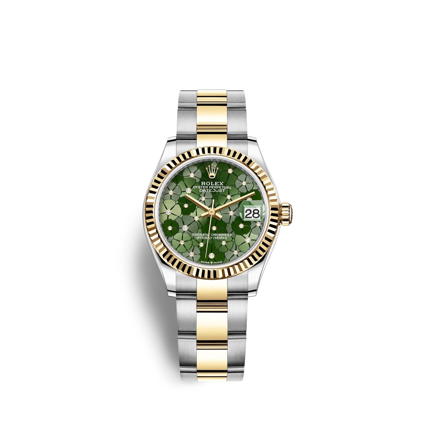 Datejust 31mm, Oystersteel and 18k Yellow Gold and Diamonds, Ref# 278273-0031