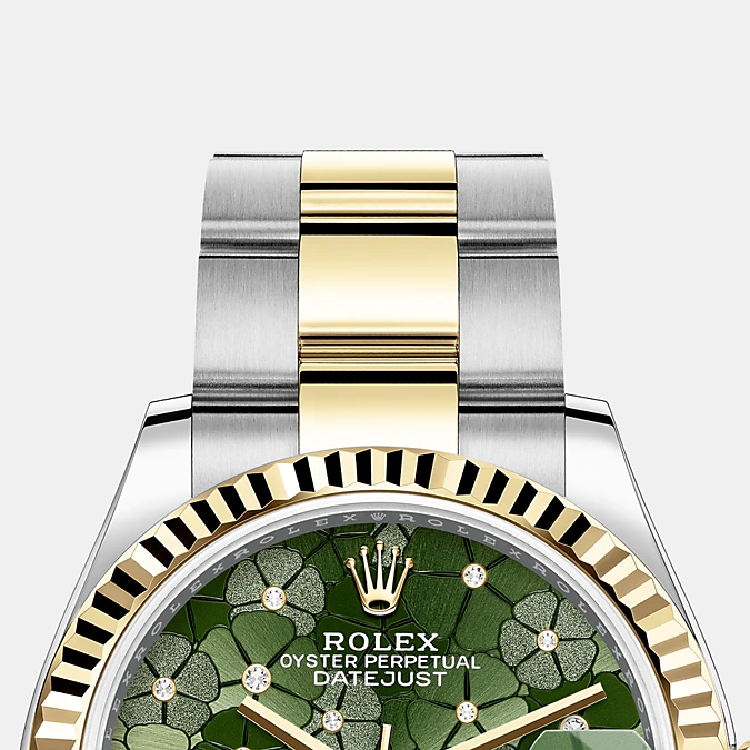 Datejust 31mm, Oystersteel and 18k Yellow Gold and Diamonds, Ref# 278273-0031