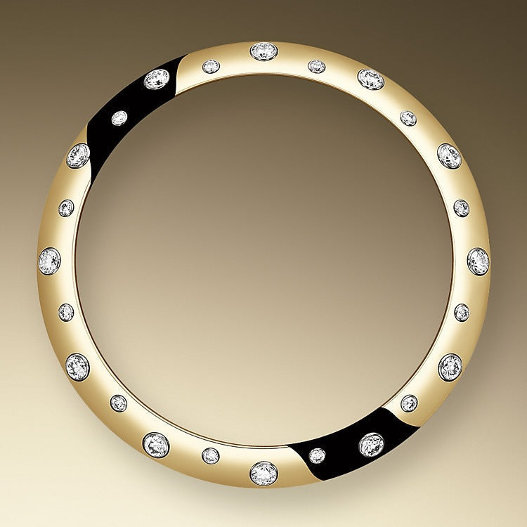 Datejust 31mm, Oystersteel and 18k Yellow Gold with Diamonds, Ref# 278343rbr-0031