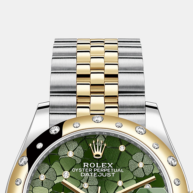 Datejust 31mm, Oystersteel and 18k Yellow Gold with Diamonds, Ref# 278343rbr-0032