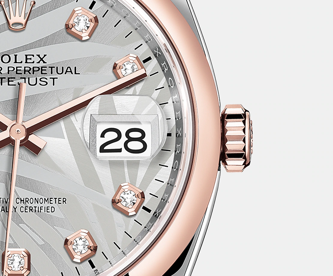 Datejust 36mm, Oystersteel and 18k Everose Gold, Ref# 126201-0037