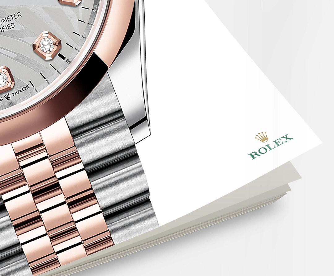 Datejust 36mm, Oystersteel and 18k Everose Gold, Ref# 126201-0037