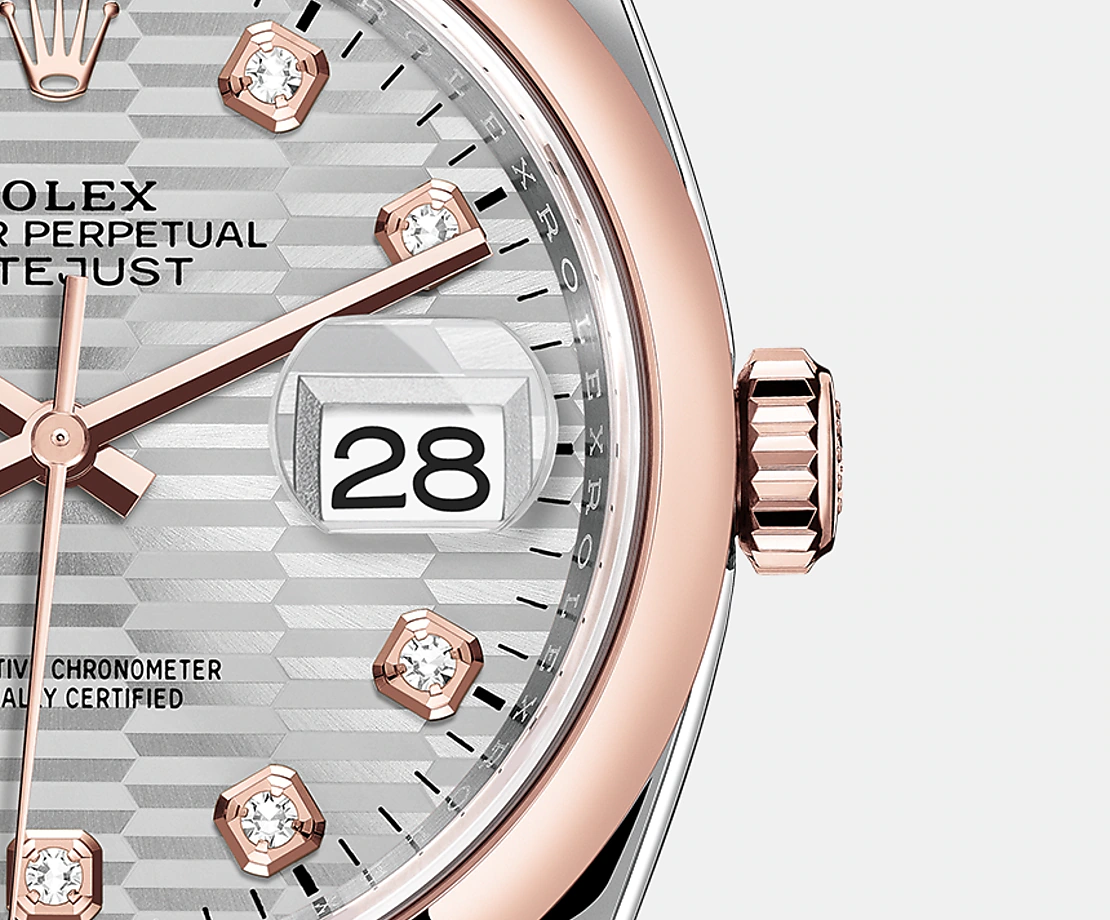 Datejust 36mm, Oystersteel and 18k Everose Gold, Ref# 126201-0039
