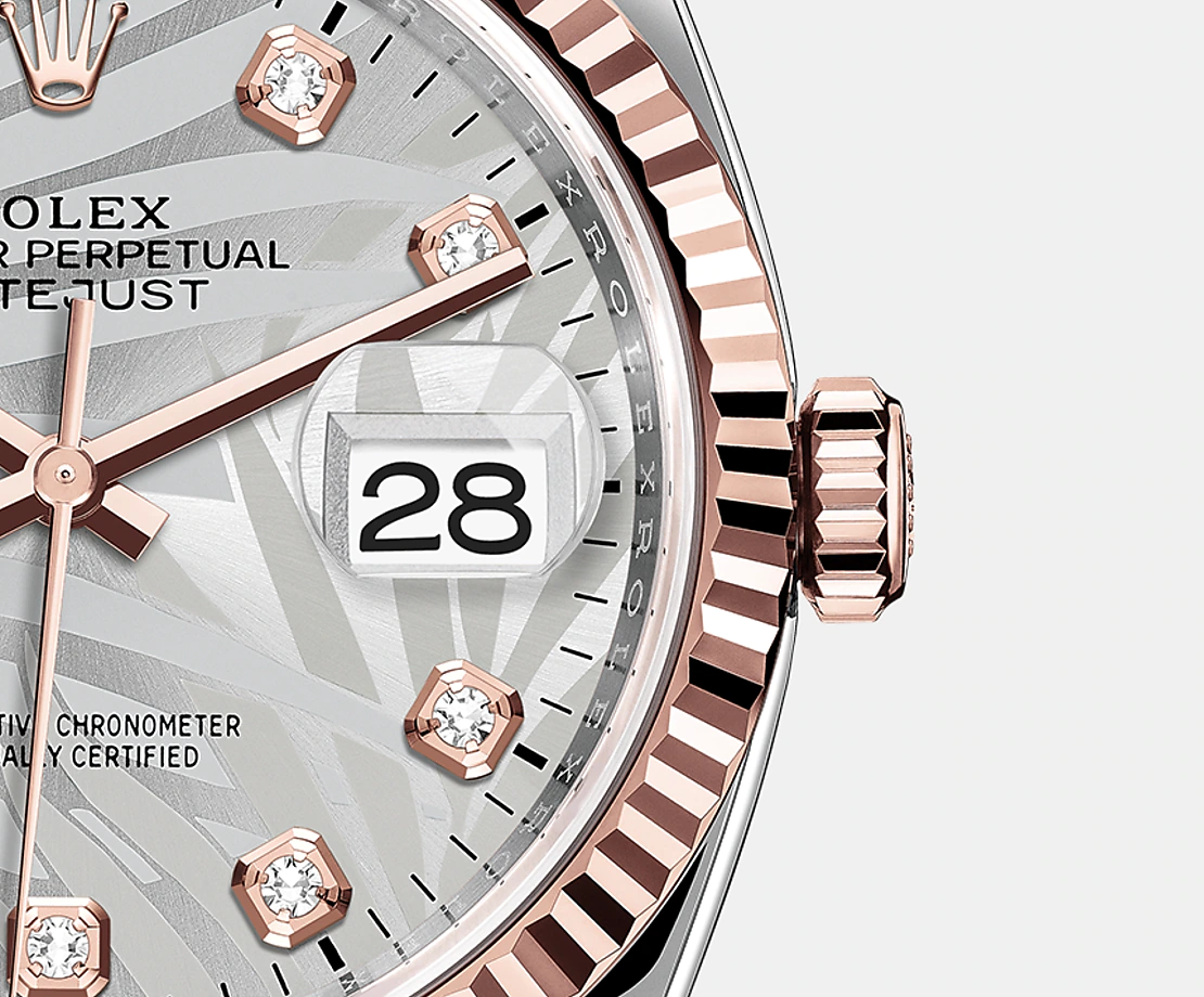 Datejust 36mm, Oystersteel and 18k Everose Gold, Ref# 126231-0037