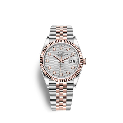 Datejust 36mm, Oystersteel and 18k Everose Gold, Ref# 126231-0039