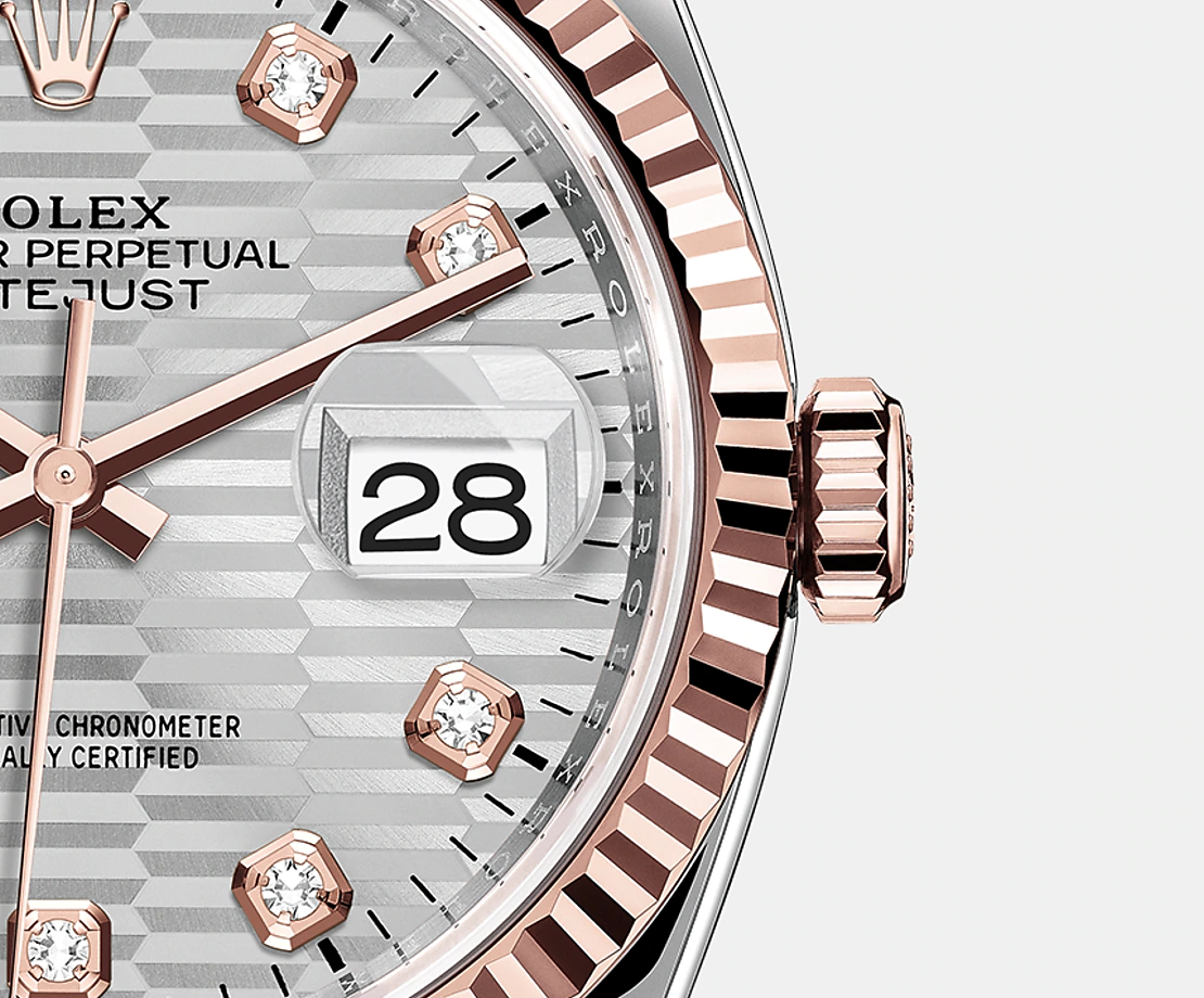 Datejust 36mm, Oystersteel and 18k Everose Gold, Ref# 126231-0040