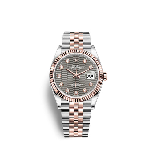 Datejust 36mm, Oystersteel and 18k Everose Gold, Ref# 126231-0041