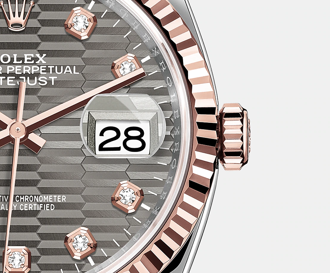 Datejust 36mm, Oystersteel and 18k Everose Gold, Ref# 126231-0041