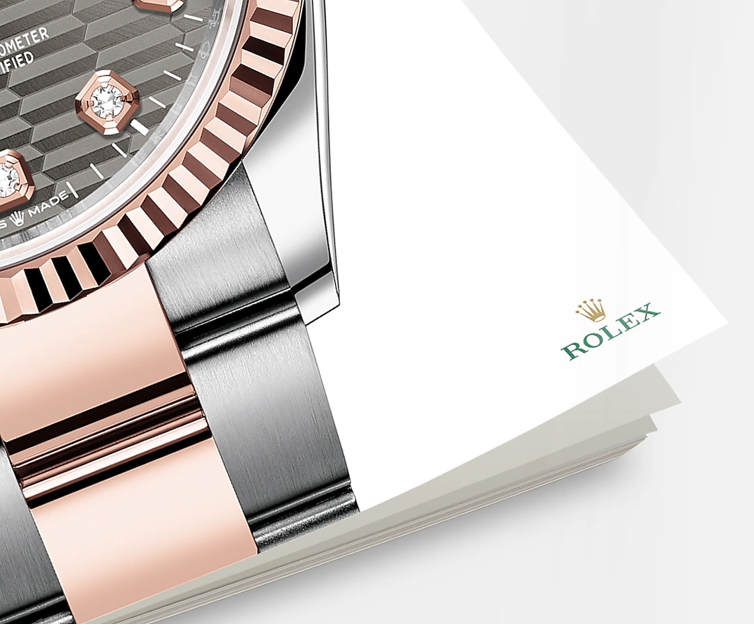 Datejust 36mm, Oystersteel and 18k Everose Gold, Ref# 126231-0042