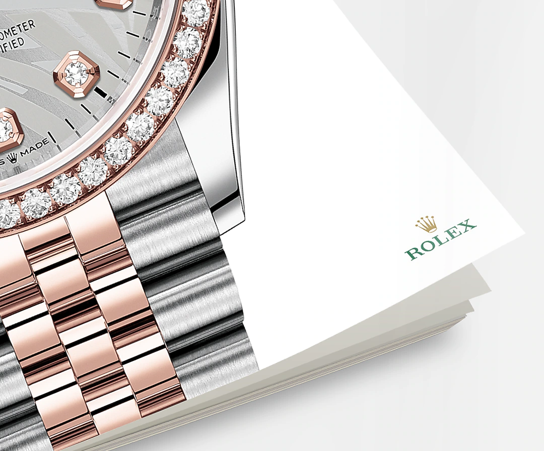 Datejust 36mm, Oystersteel and 18k Everose Gold, Ref# 126281rbr-0025