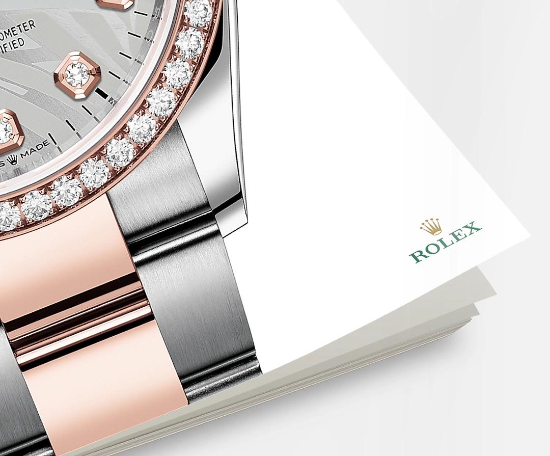 Datejust 36mm, Oystersteel and 18k Everose Gold, Ref# 126281rbr-0026