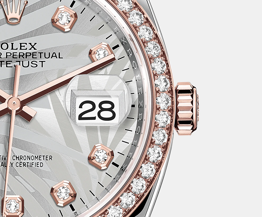 Datejust 36mm, Oystersteel and 18k Everose Gold, Ref# 126281rbr-0026