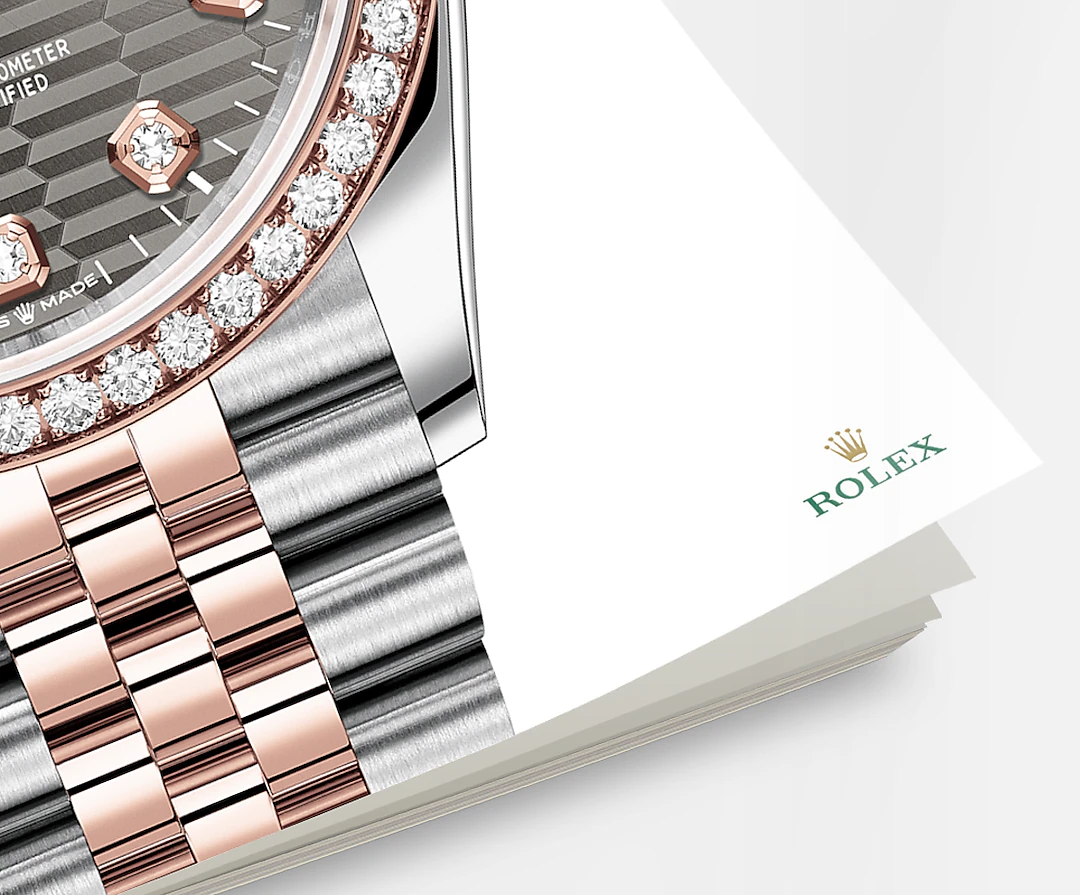 Datejust 36mm, Oystersteel and 18k Everose Gold, Ref# 126281rbr-0029