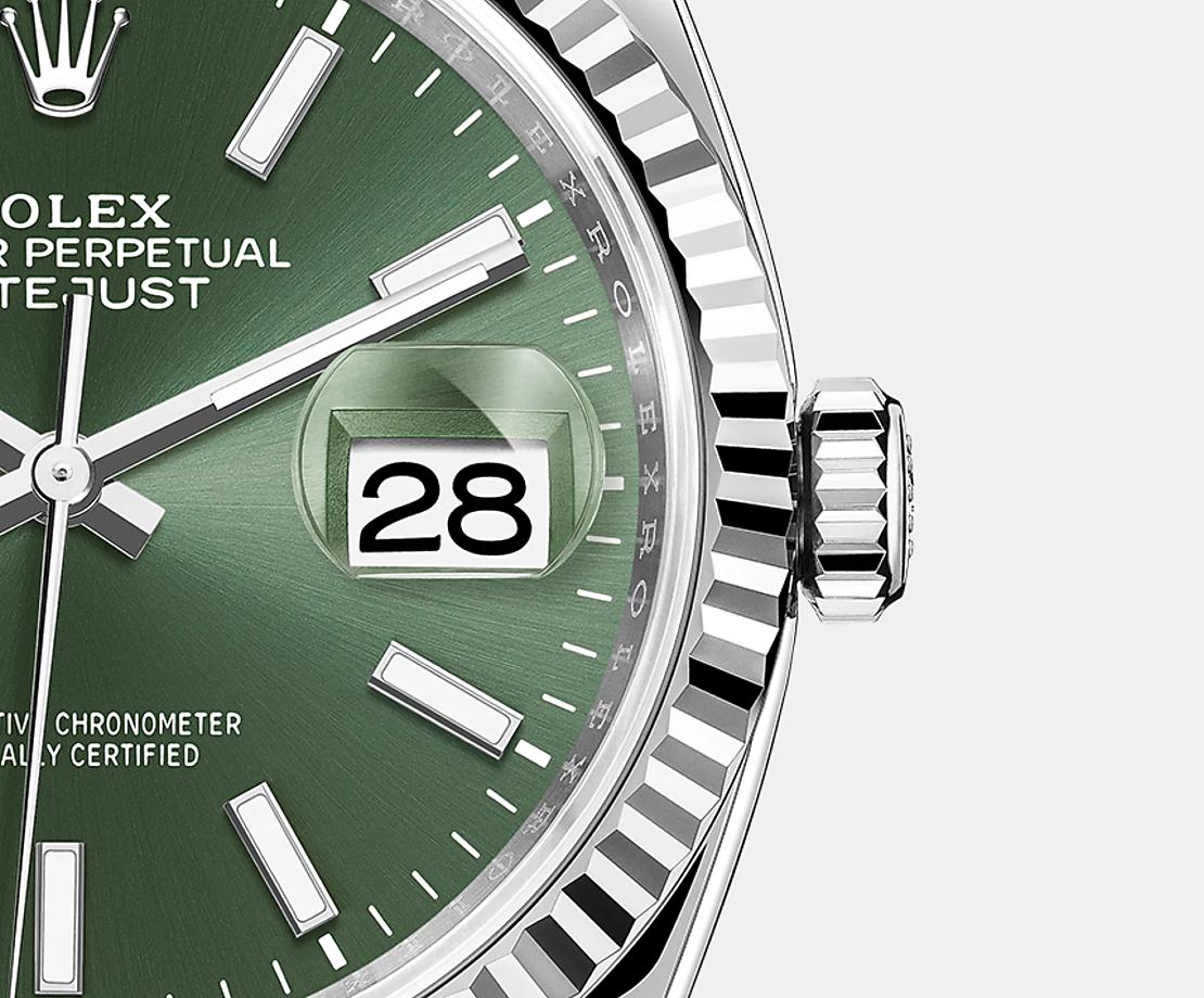 Datejust 36mm, Oystersteel and 18k White Gold, Ref# 126234-0051