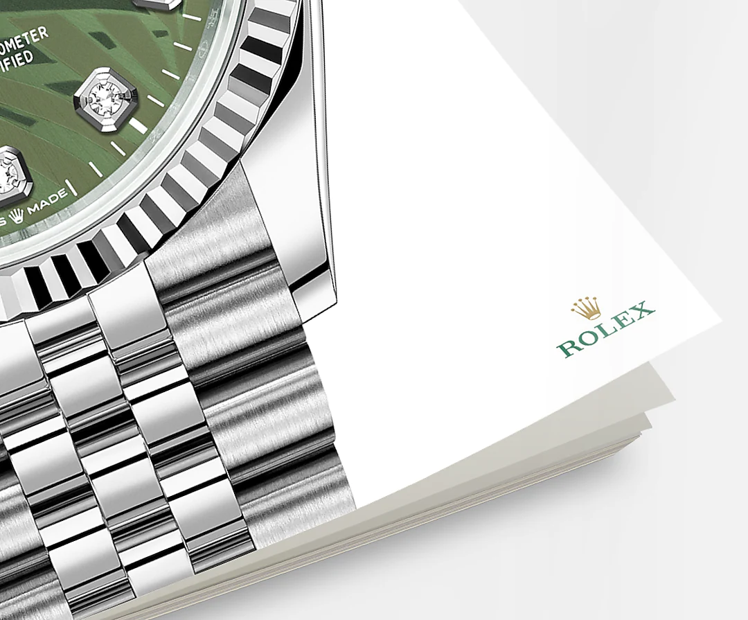 Datejust 36mm, Oystersteel and 18k White Gold, Ref# 126234-0055