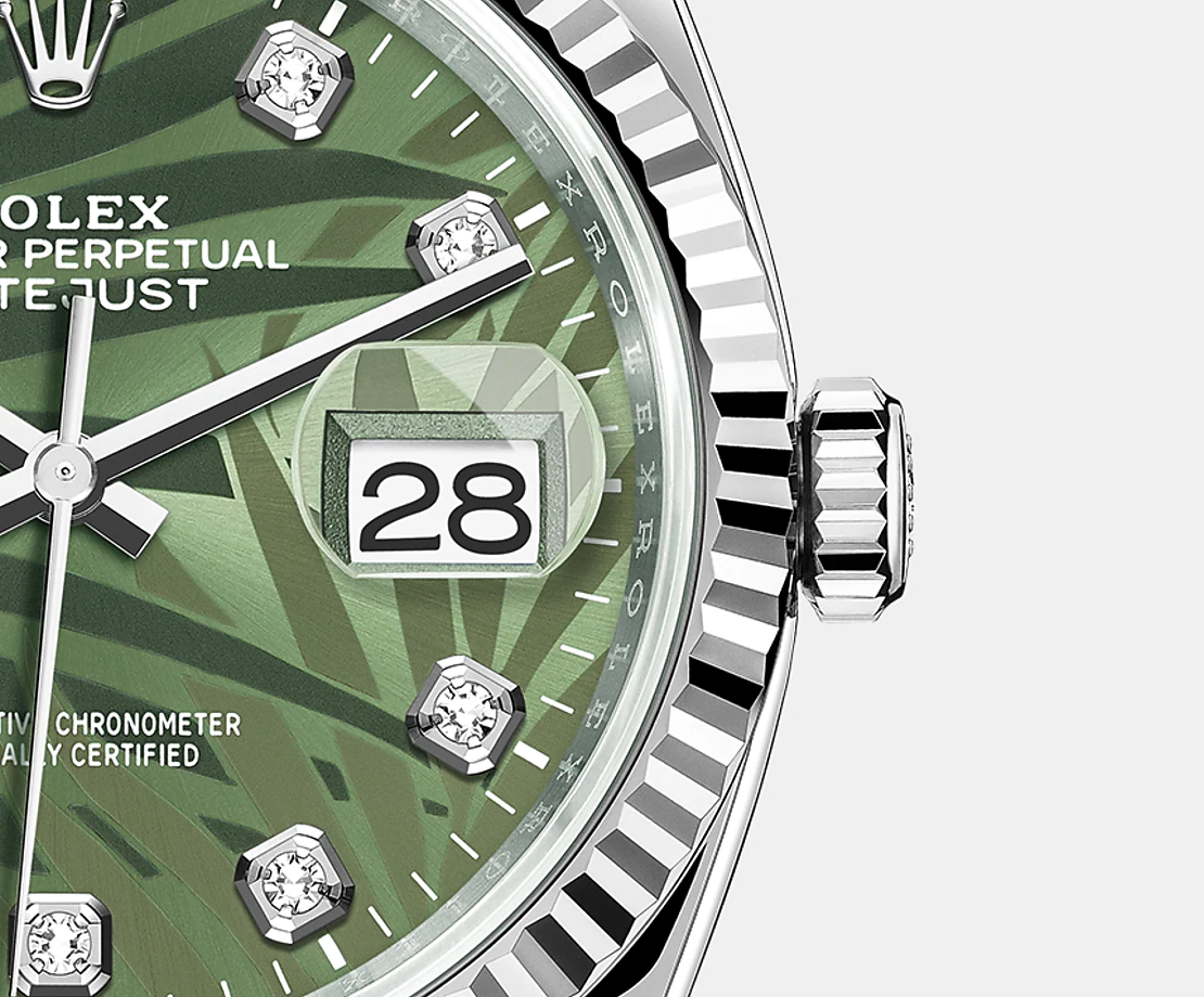 Datejust 36mm, Oystersteel and 18k White Gold, Ref# 126234-0056