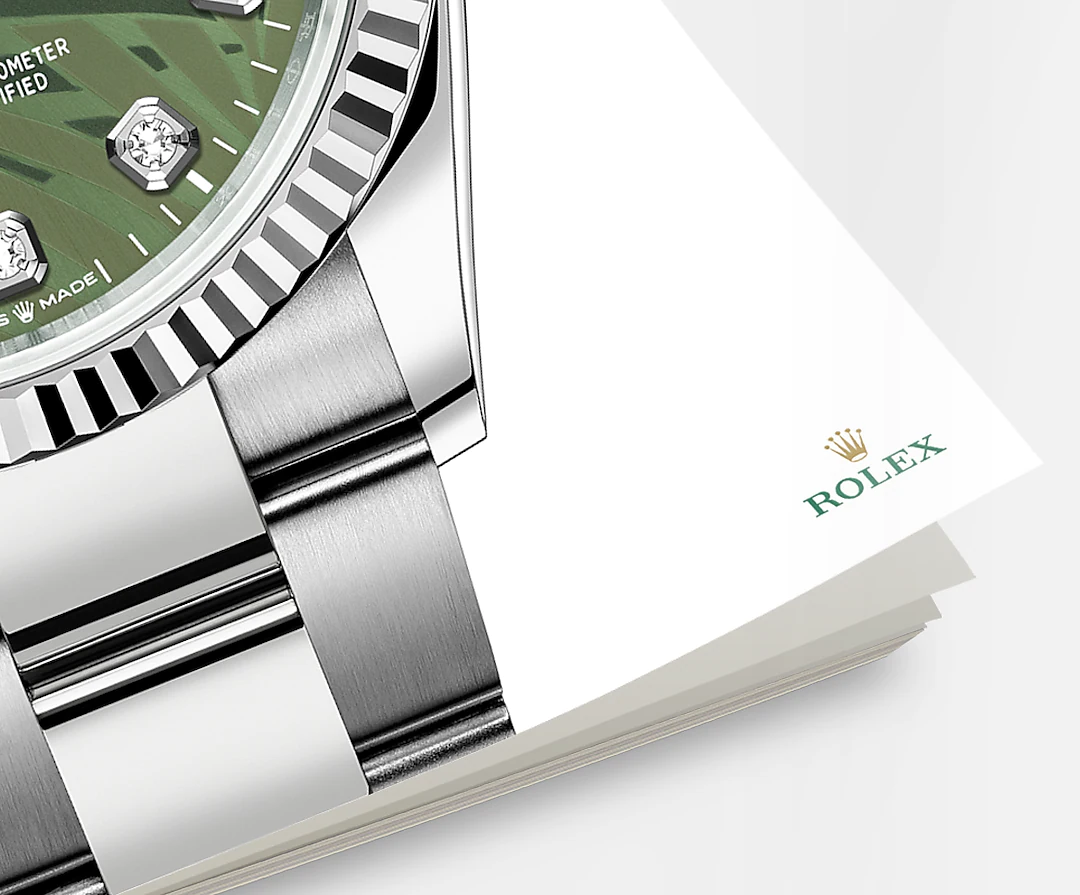 Datejust 36mm, Oystersteel and 18k White Gold, Ref# 126234-0056
