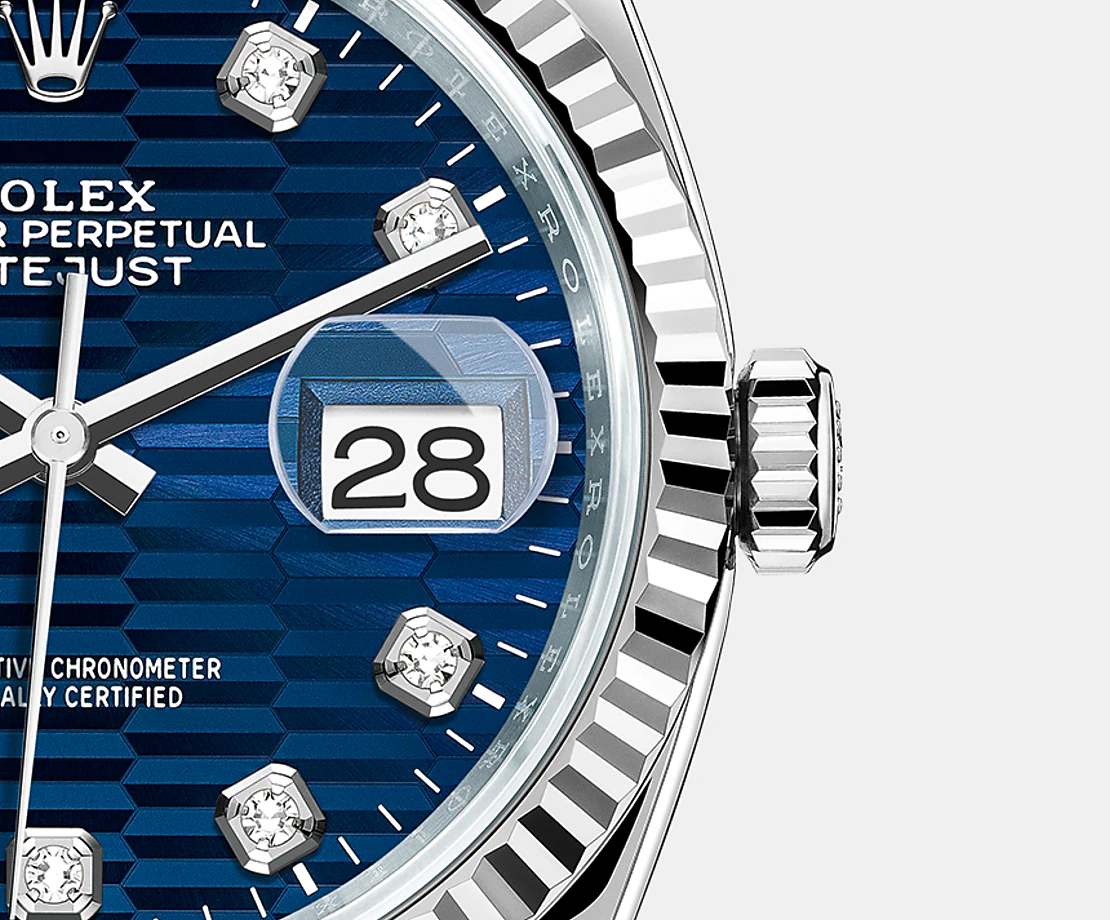 Datejust 36mm, Oystersteel and 18k White Gold, Ref# 126234-0057
