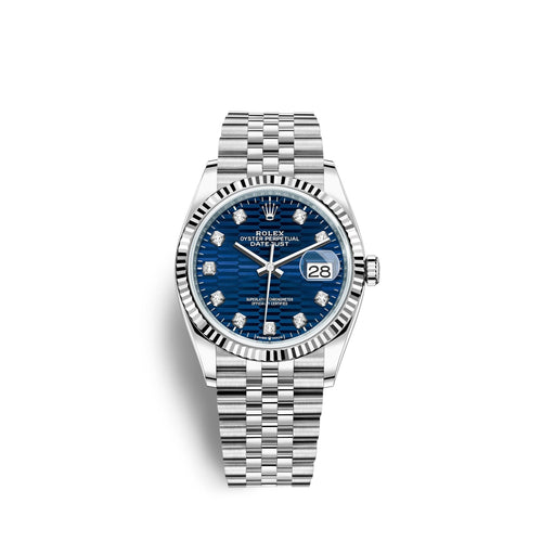 Datejust 36mm, Oystersteel and 18k White Gold, Ref# 126234-0057