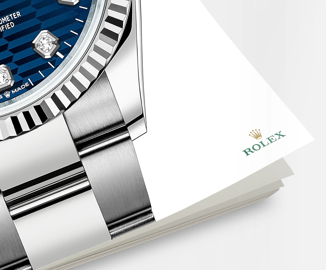 Datejust 36mm, Oystersteel and 18k White Gold, Ref# 126234-0058