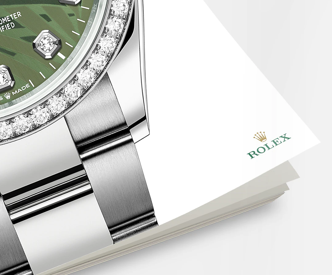 Datejust 36mm, Oystersteel and 18k White Gold, Ref# 126284rbr-0048