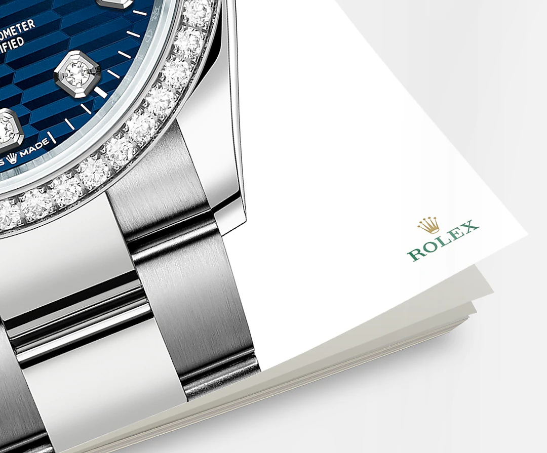 Datejust 36mm, Oystersteel and 18k White Gold, Ref# 126284rbr-0050