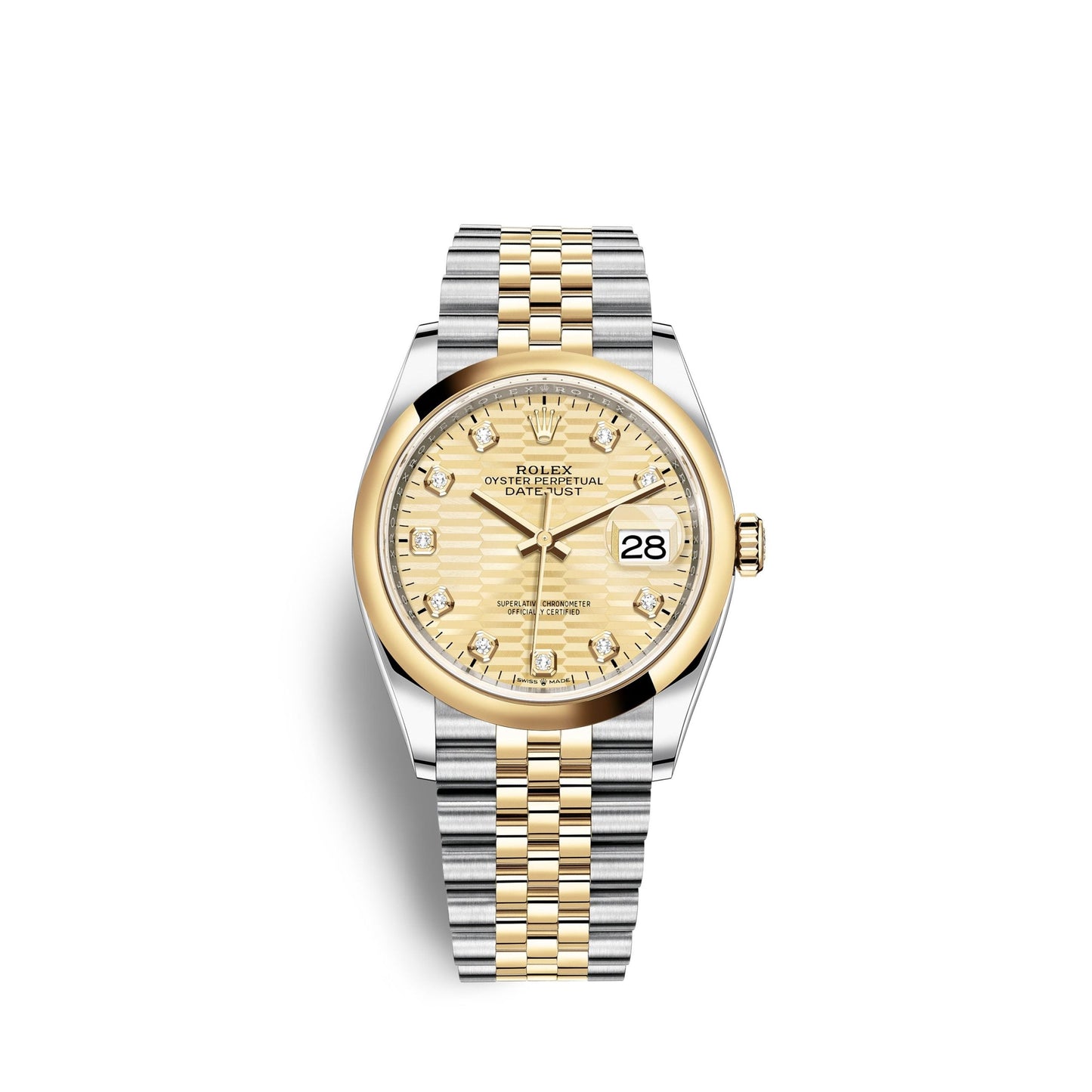 Datejust 36mm, Oystersteel and 18k Yellow Gold, Ref# 126203-0045