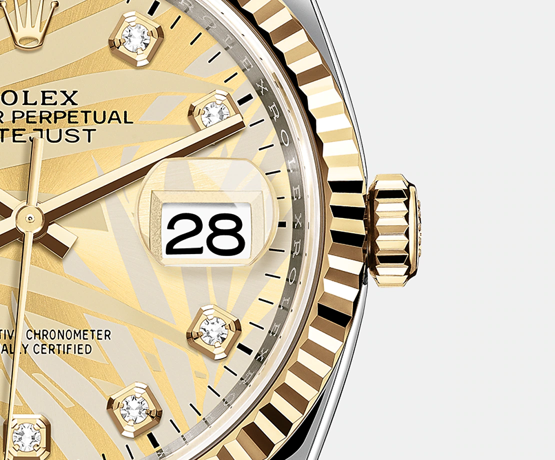 Datejust 36mm, Oystersteel and 18k Yellow Gold, Ref# 126233-0044