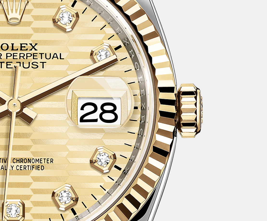 Datejust 36mm, Oystersteel and 18k Yellow Gold, Ref# 126233-0046