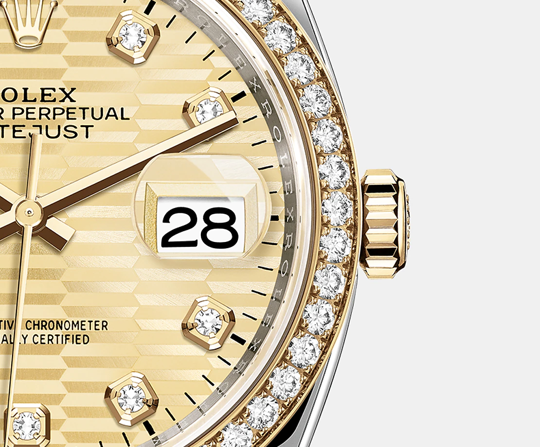 Datejust 36mm, Oystersteel and 18k Yellow Gold, Ref# 126283rbr-0031