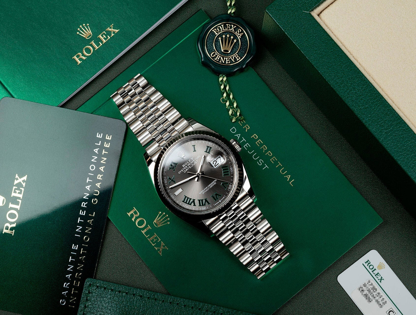 DateJust 41 Oyster, 41 mm, Oystersteel M126334-0022