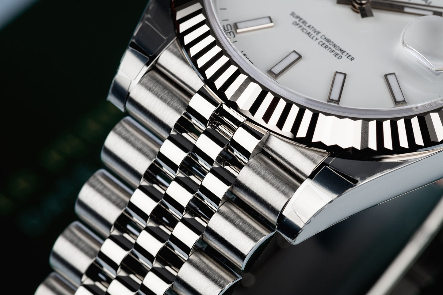 Datejust 41 White Dial Gold &amp; Steel Men’s Watch M126334-0009
