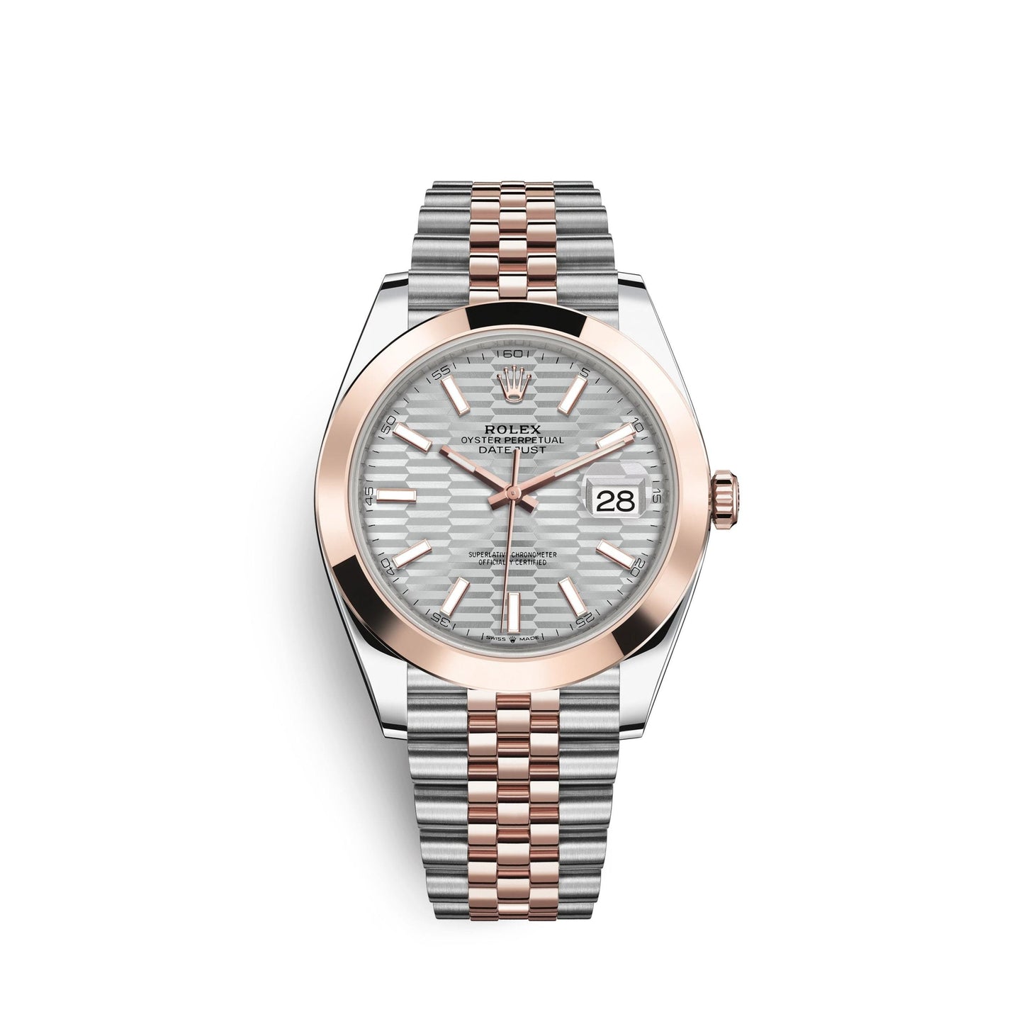 Datejust 41mm, Oystersteel and 18k Everose Gold, Ref# 126301-0018