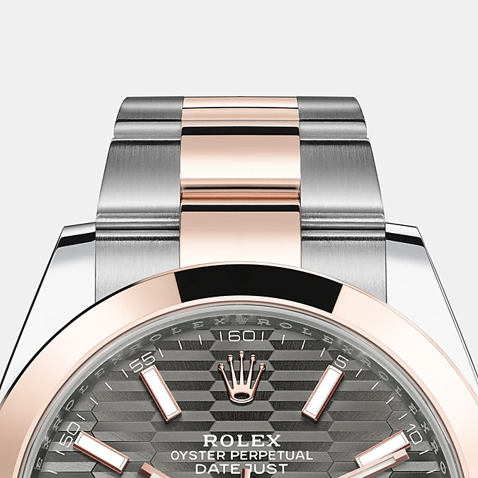 Datejust 41mm, Oystersteel and 18k Everose Gold, Ref# 126301-0019