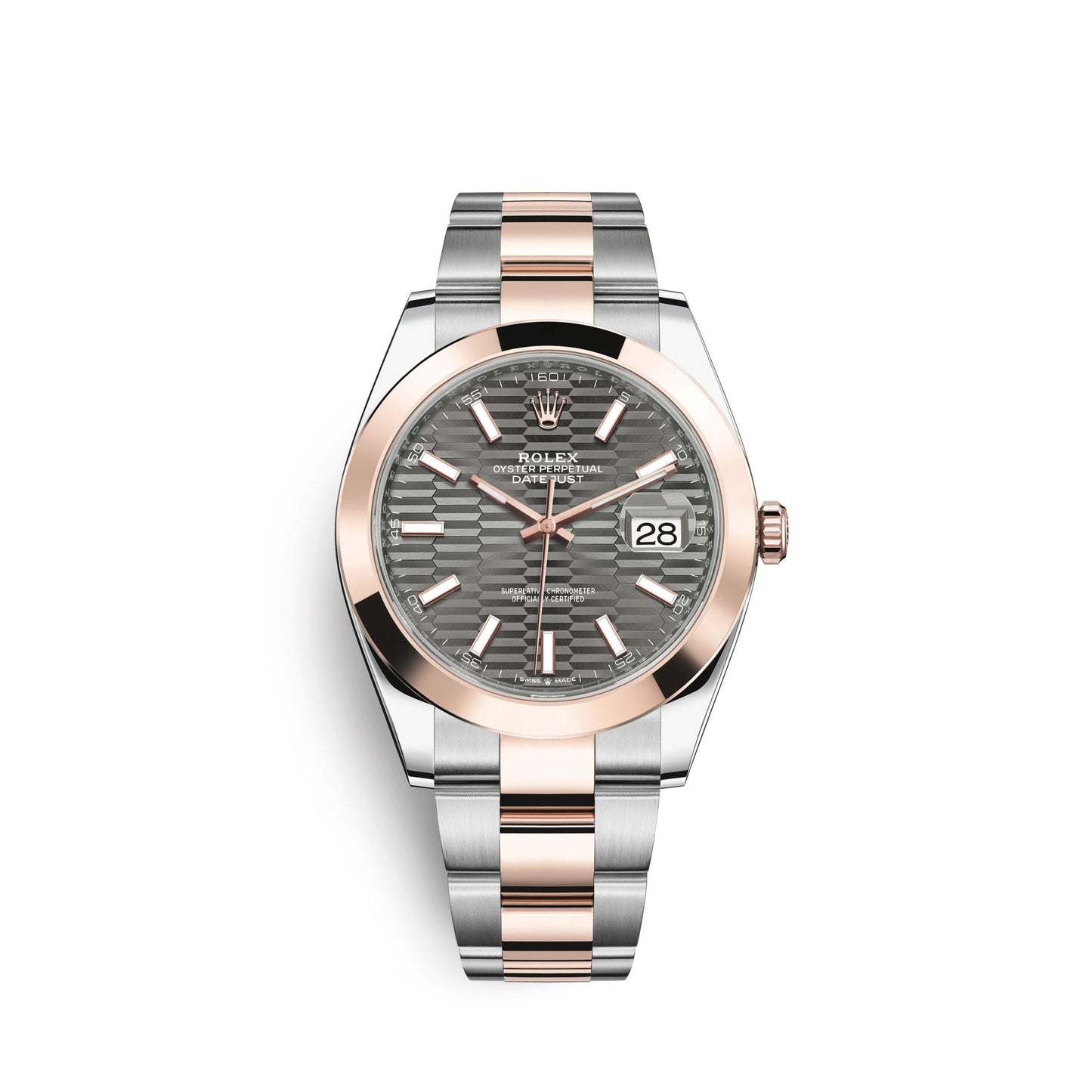 Datejust 41mm, Oystersteel and 18k Everose Gold, Ref# 126301-0019