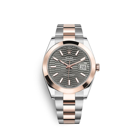 Datejust 41mm, Oystersteel and 18k Everose Gold, Ref# 126301-0019