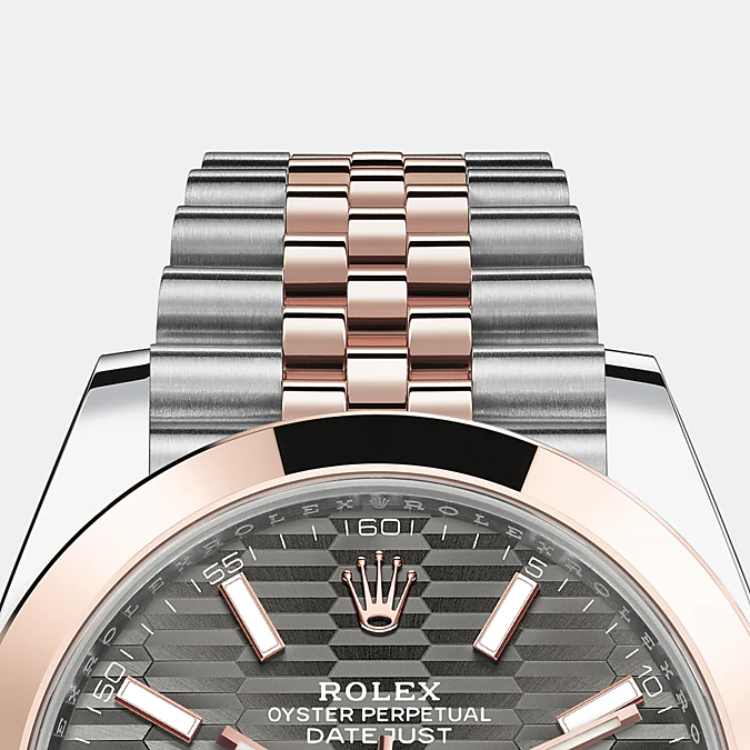 Datejust 41mm, Oystersteel and 18k Everose Gold, Ref# 126301-0020