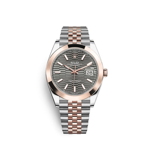 Datejust 41mm, Oystersteel and 18k Everose Gold, Ref# 126301-0020