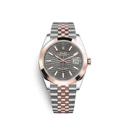 Datejust 41mm, Oystersteel and 18k Everose Gold, Ref# 126301-0020