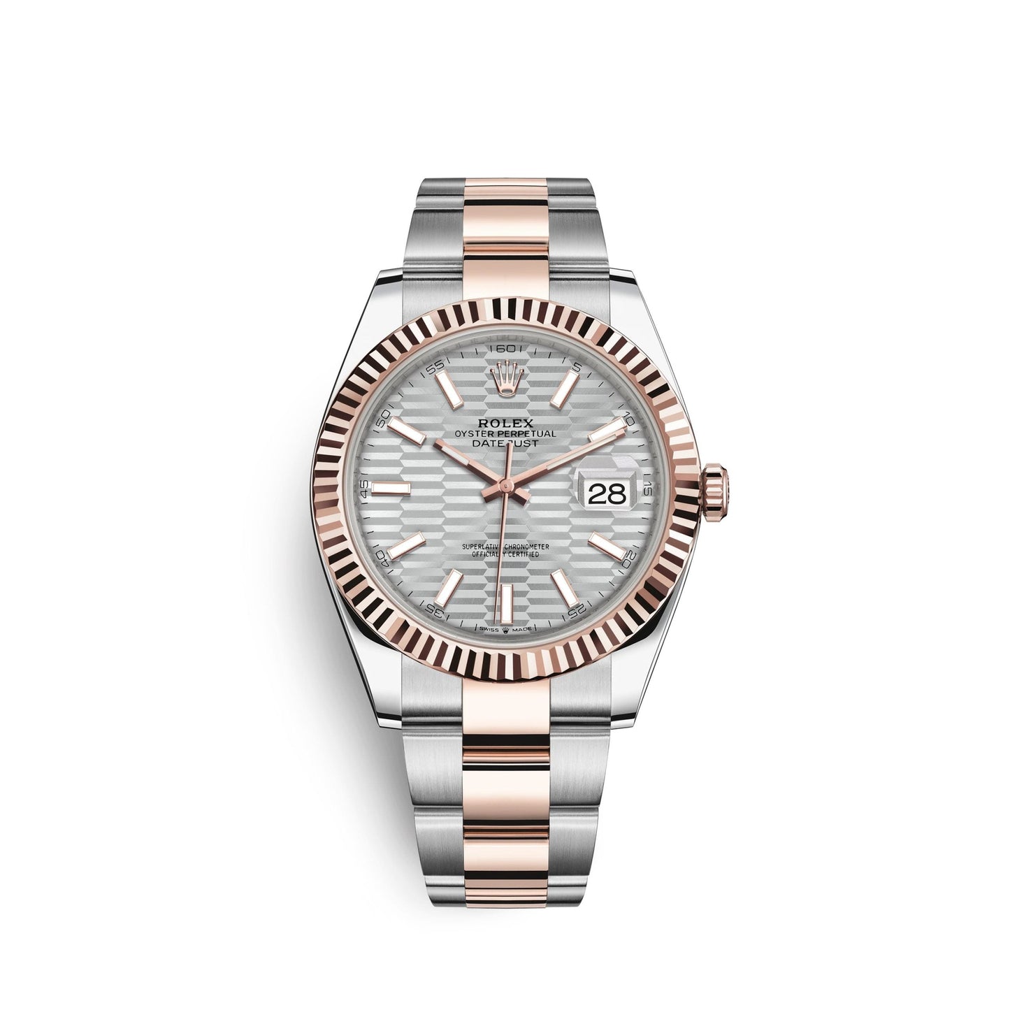 Datejust 41mm, Oystersteel and 18k Everose Gold, Ref# 126331-0017