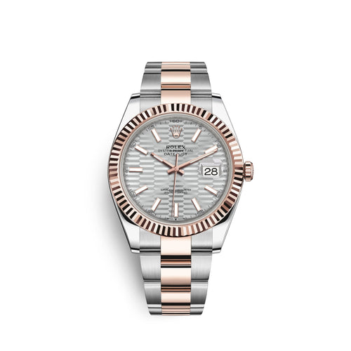 Datejust 41mm, Oystersteel and 18k Everose Gold, Ref# 126331-0017