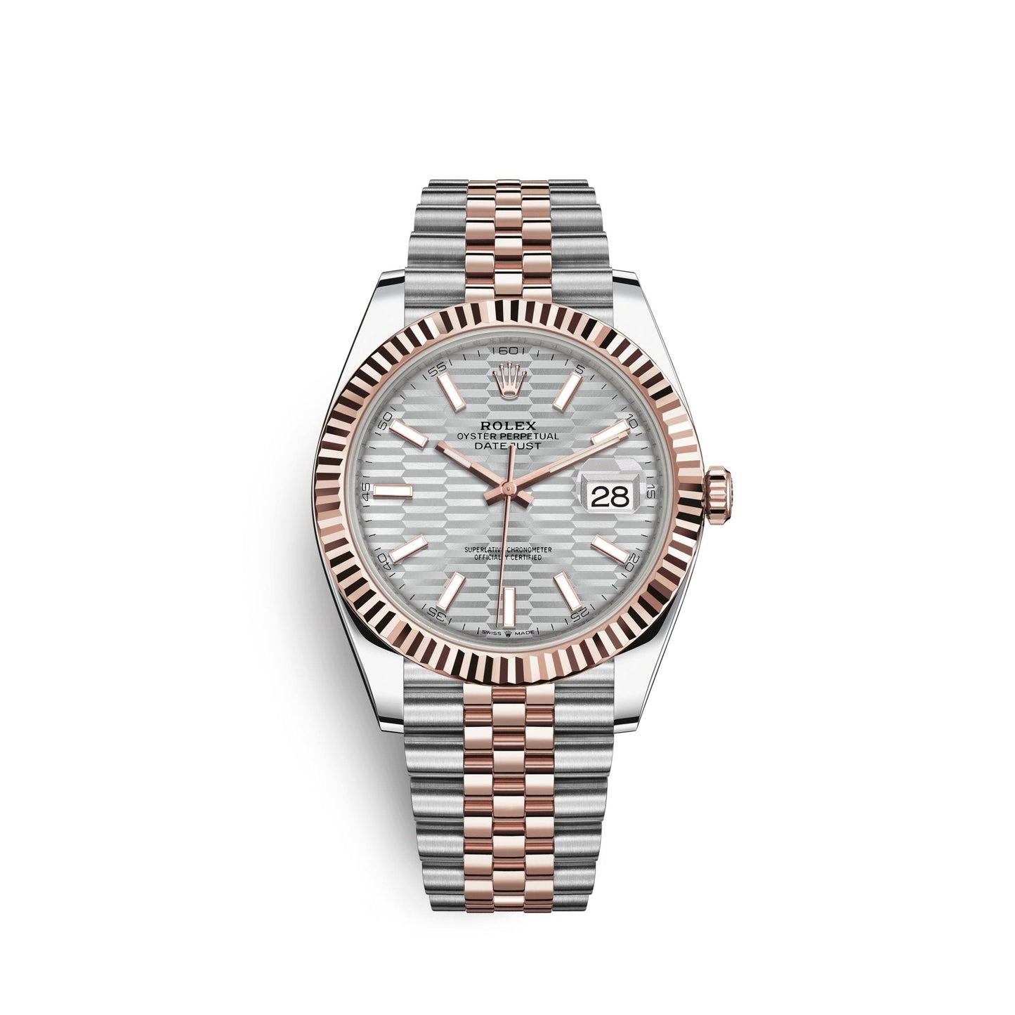 Datejust 41mm, Oystersteel and 18k Everose Gold, Ref# 126331-0018