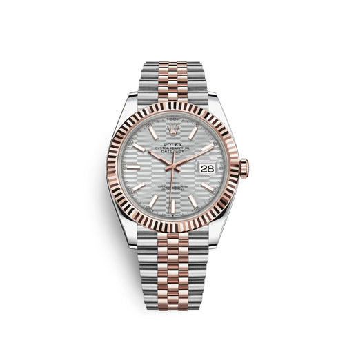Datejust 41mm, Oystersteel and 18k Everose Gold, Ref# 126331-0018