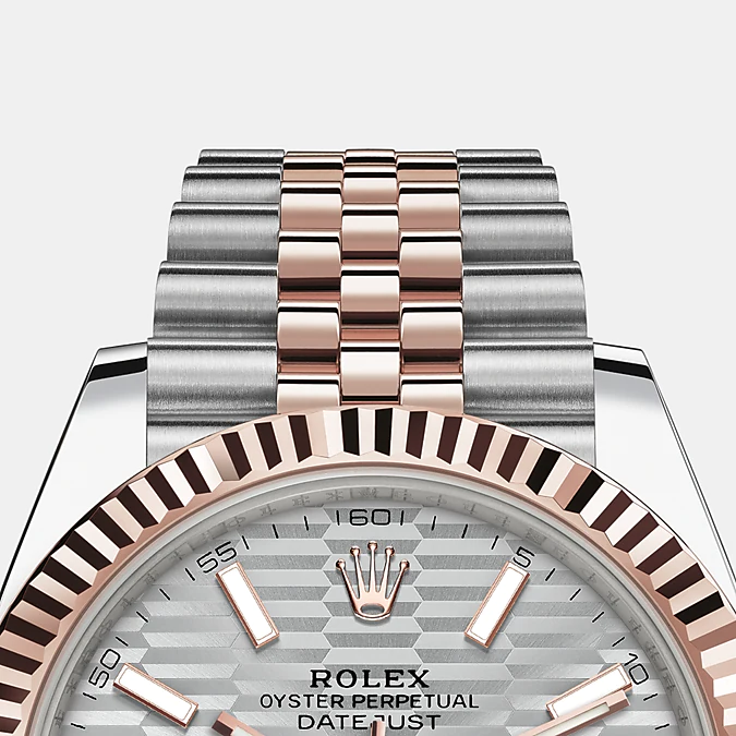 Datejust 41mm, Oystersteel and 18k Everose Gold, Ref# 126331-0018