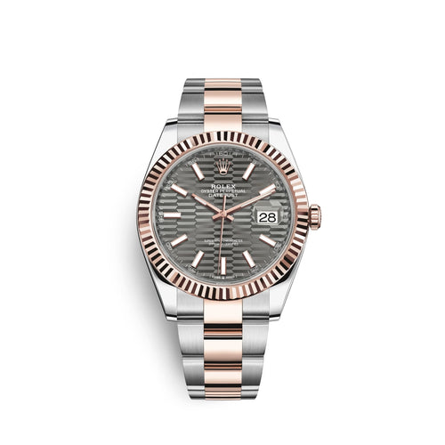 Datejust 41mm, Oystersteel and 18k Everose Gold, Ref# 126331-0019