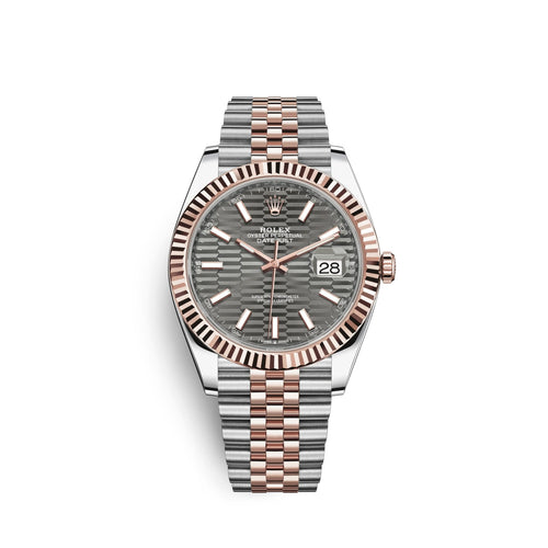 Datejust 41mm, Oystersteel and 18k Everose Gold, Ref# 126331-0020