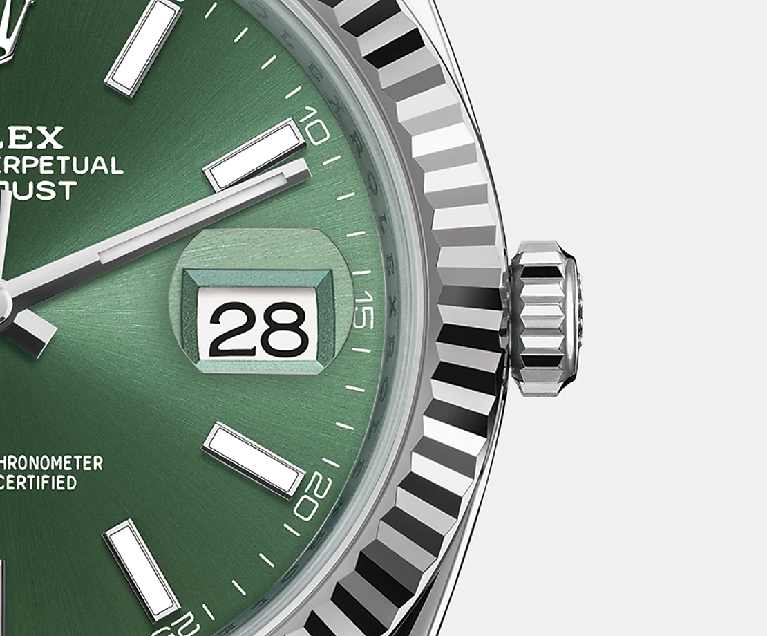 Datejust 41mm, Oystersteel and 18k White Gold, Ref# 126334-0028
