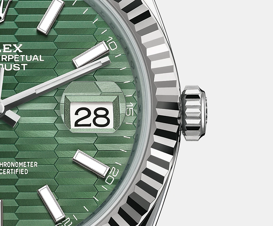 Datejust 41mm, Oystersteel and 18k White Gold, Ref# 126334-0029